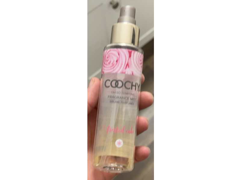 Coochy Fragrance Body Mist, Frosted Cake, 4 fl oz/118 mL
