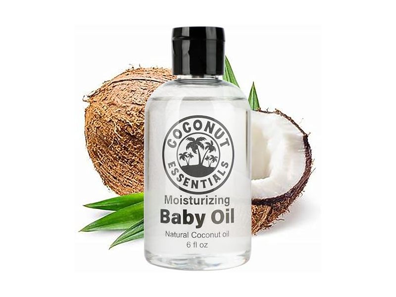 Coconut Essentials Moisturizing Baby Oil, 6 fl oz