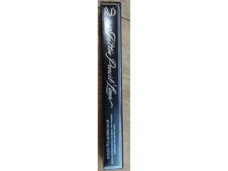 KVD Beauty Tattoo Pencil Eyeliner, Trooper Black, 0.38 oz