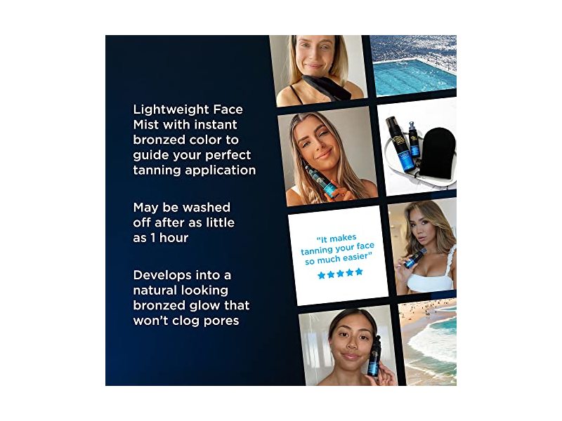 Bondi Sands Self Tanning Face Mist, 2.36 fl oz/70 mL