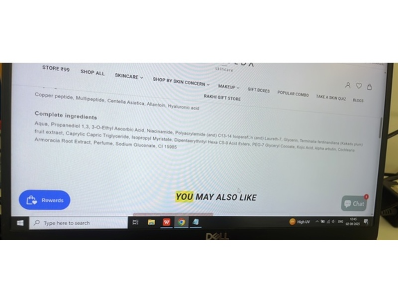 Glamveda 2% Kojic Acid Gel Cream, 4% Niacinamide & Alpha Arbutin, 1.76 oz/50 g