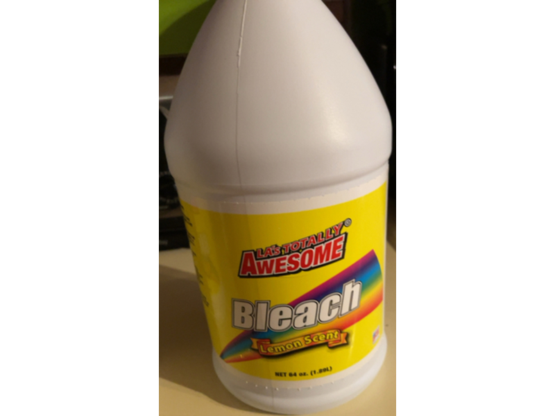 La's Totally Awesome Bleach, Lemon Scent, 64 oz/1.89 L