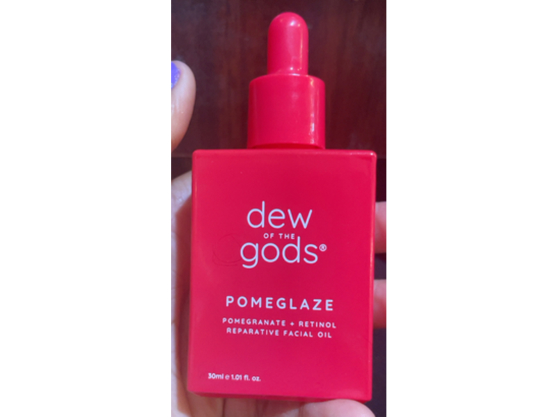 Dew Of The Gods Reparative Facial Oil, Pomeglaze, 1.01 fl oz/30 mL