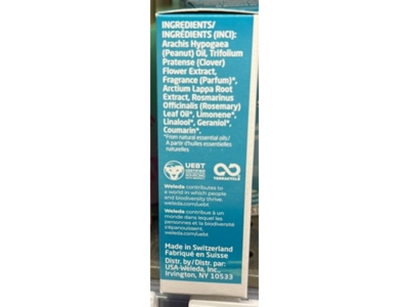 Weleda Condition & Shine Hair Oil, Rosemary, 1.7 fl oz/50 mL