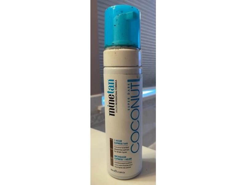 MineTan Self Tan Foam, Coconut Water, 6.7 fl oz/200 mL