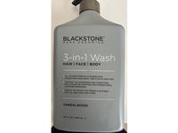 Blackstone Mens 3-In-1 Hair Face Body Wash, Sandalwood, 32 fl oz/946 mL - thumbnail 2