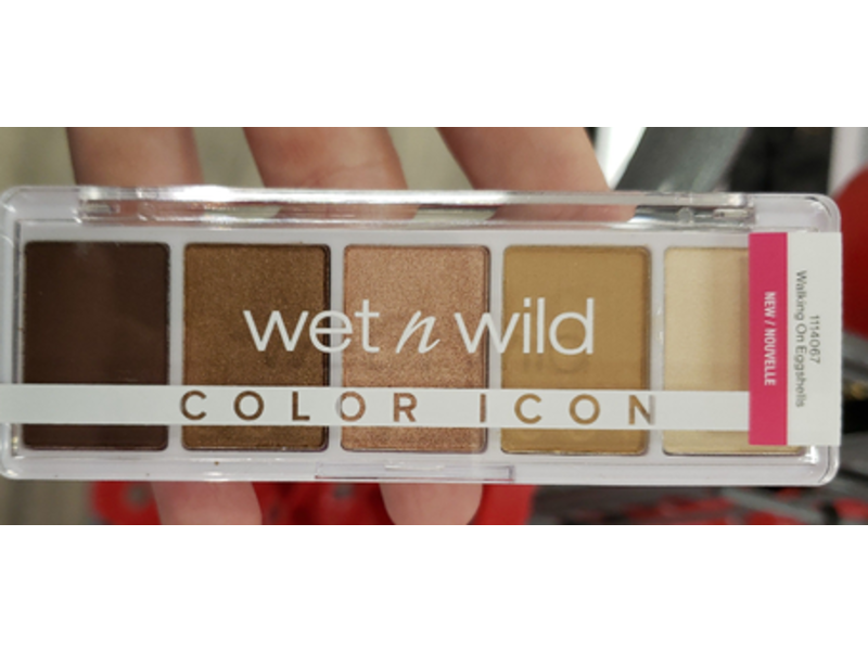 Wet N Wild Color Icon 5 Pan Eyeshadow, Walking On Eggshells, 0.21 oz/6