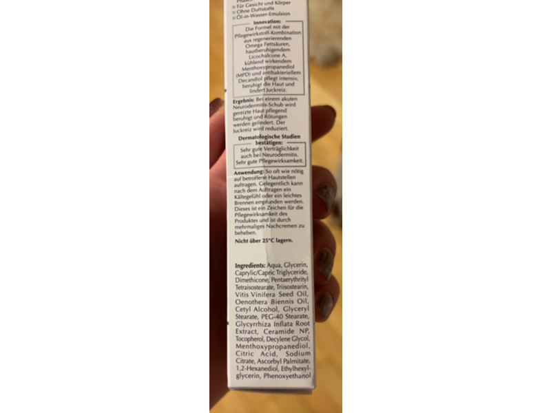 Eucerin Atopi Control Acute cream, 2 fl oz/40 mL