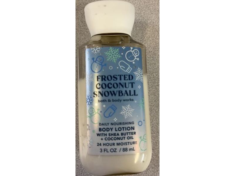Bath & Body Works Daily Nourishing Body Lotion, Shea Butter + Coconut Oil, 3 fl oz/88 mL