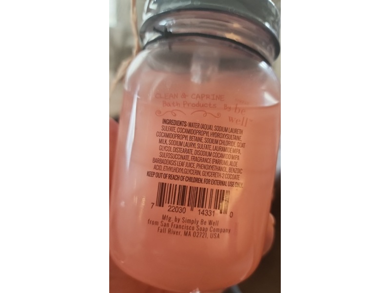 Goat Milk Hand Soap, Papaya Scent, 16.5 fl oz/488 mL