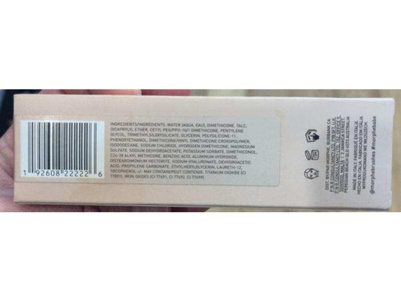 Morphe Filter Effect Soft Focus Foundation, 0.94 fl oz/28 mL