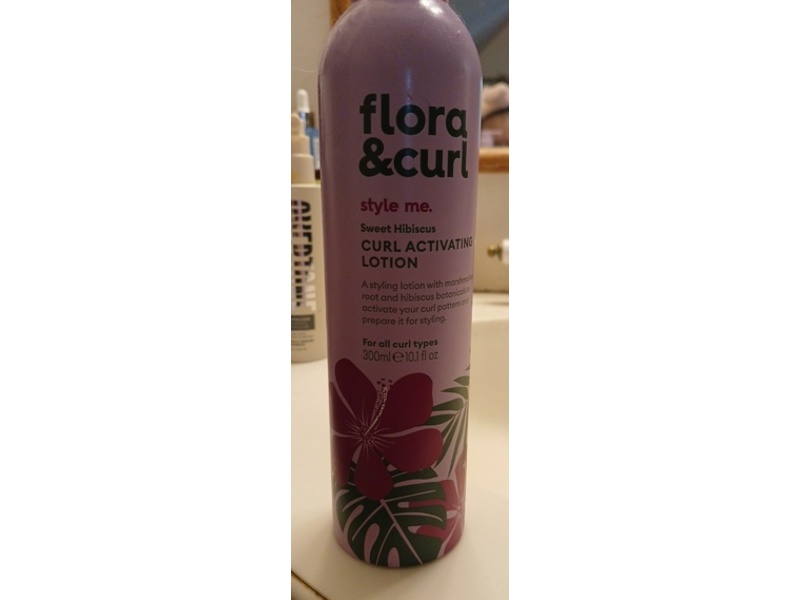 Flora & Curl Style Me Curl Activating Lotion, 10.1 fl oz/300 mL