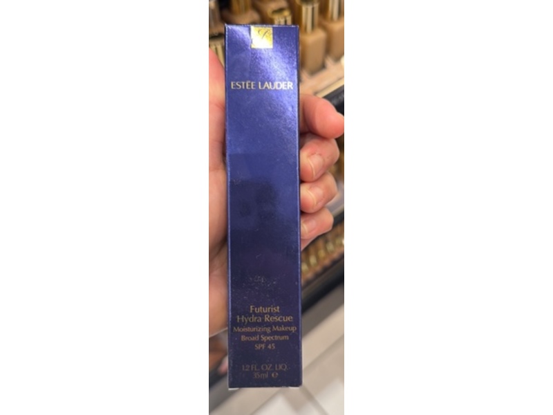 Estee Lauder Futurist Hydra Rescue Moisturizing Makeup, 5W1 Bronze, SPF 45, 1.2 fl oz/35 mL