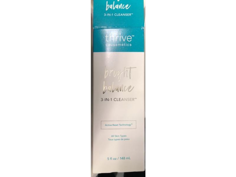 Thrive Causemetics Brought Balance 3-In-Cleanser, 5 fl oz/148 mL