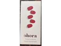 ohora Semi Cured Gel Nail Strips, N Red Light, Count 38 - Image 3
