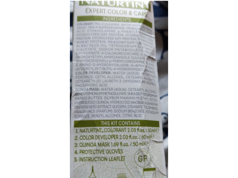 Naturtint Permanent Hair Color Gel, 2N Brown Black, 5.75 fl oz/170 mL, 1 Application