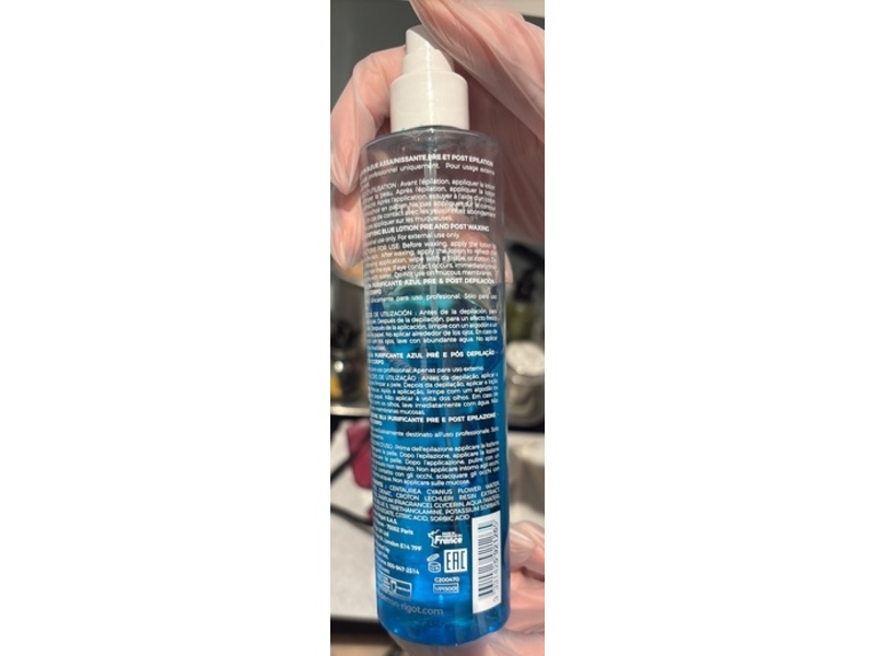 Cirepil Purifying Blue Lotion Pre & Post Waxing, 8.45 fl oz/250 mL