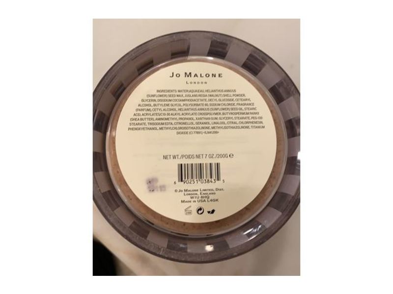 Jo Malone Body Scrub, Geranium & Walnut, 7 oz/200 g