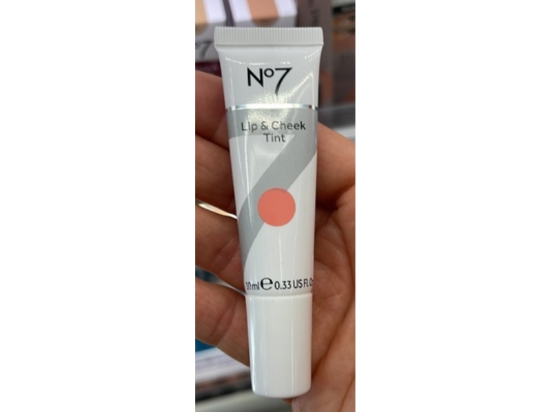 No7 Lip & Cheek Tint, Coral Rose, 0.33 fl oz/10 mL