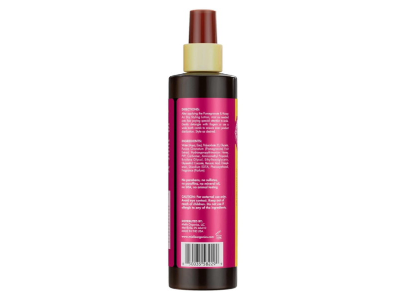 Mielle Air Dry Styler Gel, Pomegranate & Honey, 8 fl oz/237 mL
