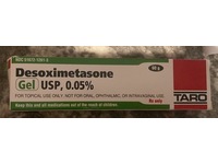 Desoximetasone Gel 0.05%, 60 g, Taro (Rx) - Image 2