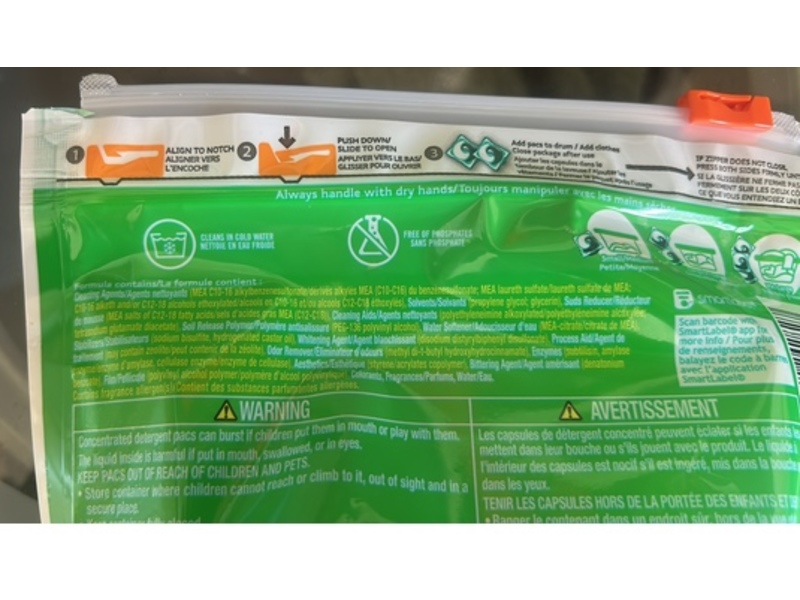 Gain Flings! 3 In 1 Laundry Detergent Pacs, Original, 8 oz/232 g, 12 Count