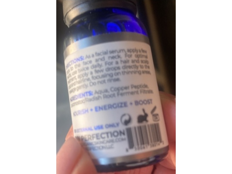 Skin Perfection 1% GHK-CU Serum, Copper Peptide, 0.5 fl oz/15 mL