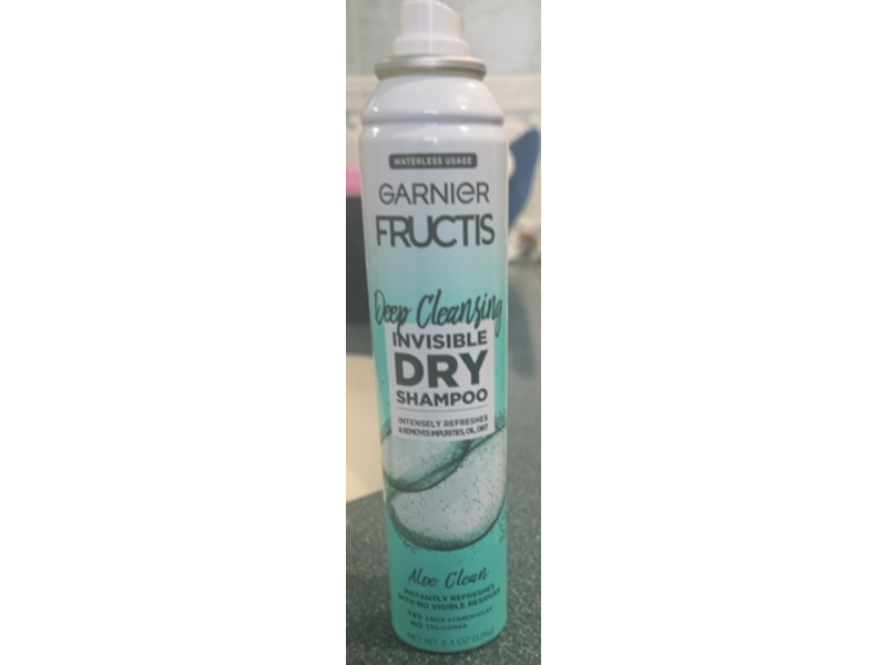 Garnier Fructis Deep Cleansing Invisible Dry Shampoo, 4.4 oz/126 g, Pack Of 2
