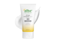 Alba Botanica Sheer Mineral Face Sunscreen, SPF 30, 2 fl oz/59 mL - thumbnail 1