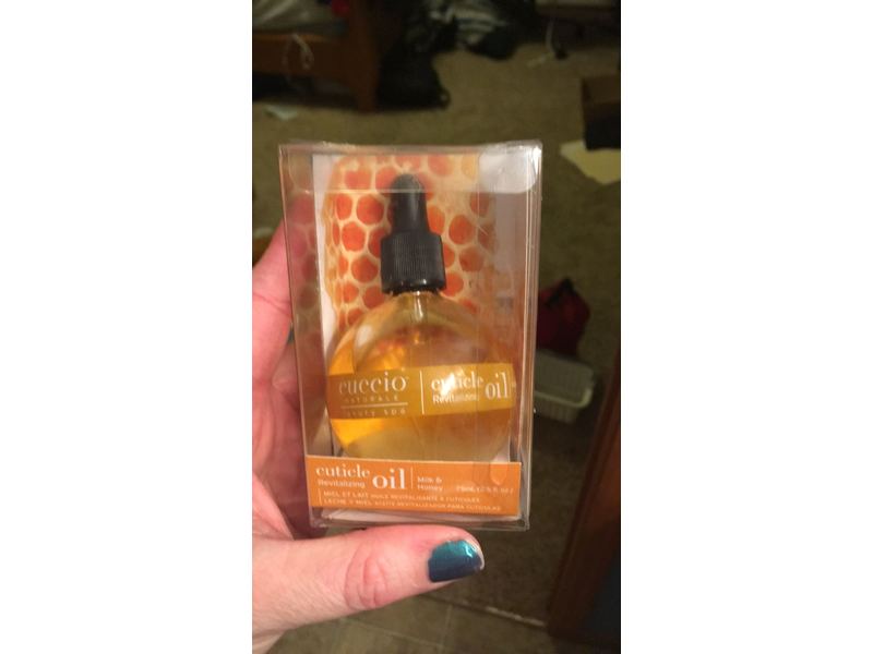 Cuccio Revitalize Cuticle Oil, Milk and Honey, 2.5 Ounce