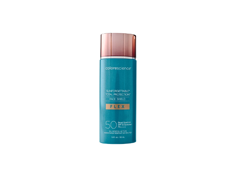 Colorescience FLex Sunforgettable Total Protection Face Shield, Medium SPF 50 PA++++, 1.8 fl oz/55 mL