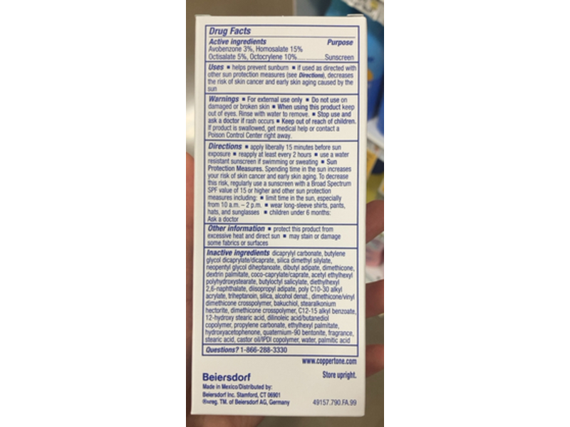 Coppertone Every Tone Invisible Face Sunscreen, Age Uv Defense, SPF 60+, 1.7 fl oz/50 mL