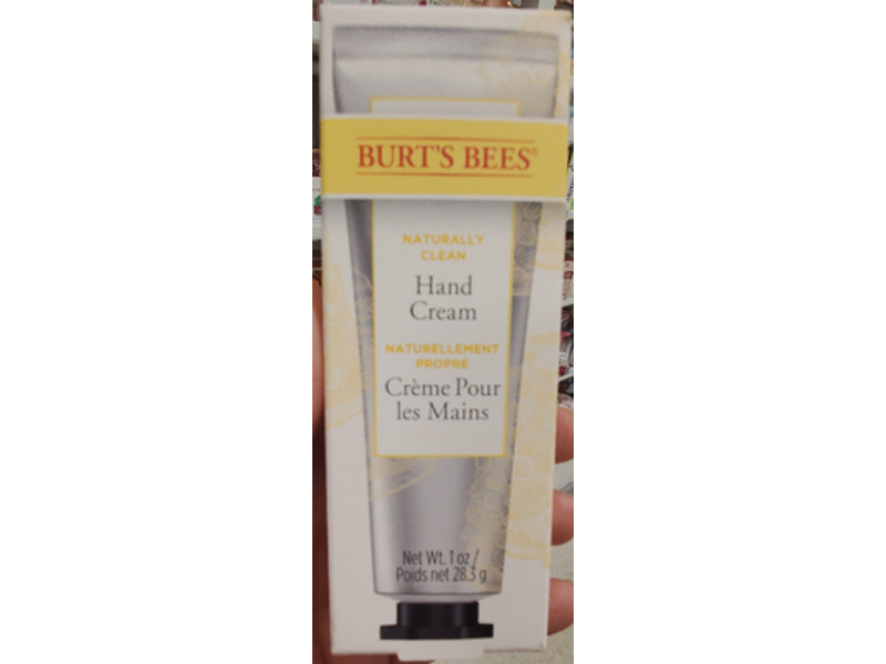 Burt's Bees Natural Clean Hand Cream, 1 oz/28.3 g