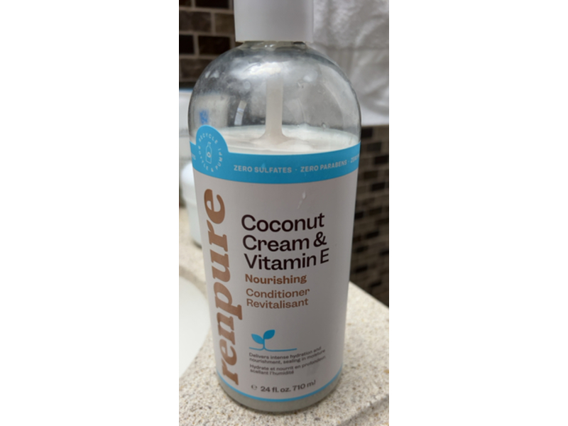 Renpure Nourishing Conditioner, Coconut Cream & Vitamin E, 24 fl oz/710 mL