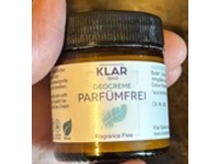 KLAR 1840 Deocreme, Fragrance Free, 30 mL - thumbnail 2