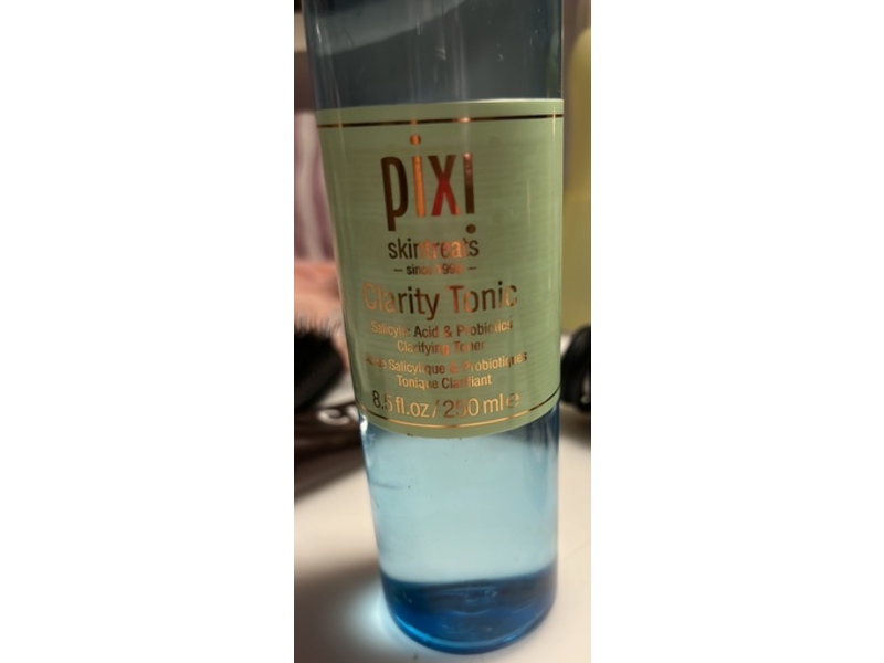 Pixi Beauty Clarity Tonic Clarifying Toner, Salicylic Acid & Probiotics, 8.5 fl oz/250 mL