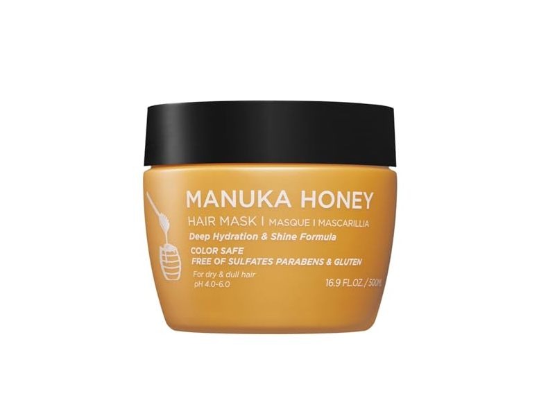 Luseta Manuka Honey Hair Mask, 16.9 fl oz/500 mL