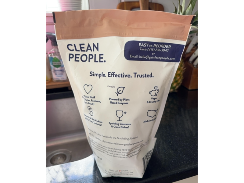Clean People. Dishwasher Detergent, 120 Loads