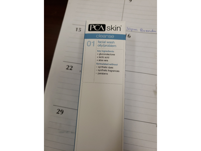 PCA Skin Cleanse Facial Wash, Oily/Problem, 7 fl oz