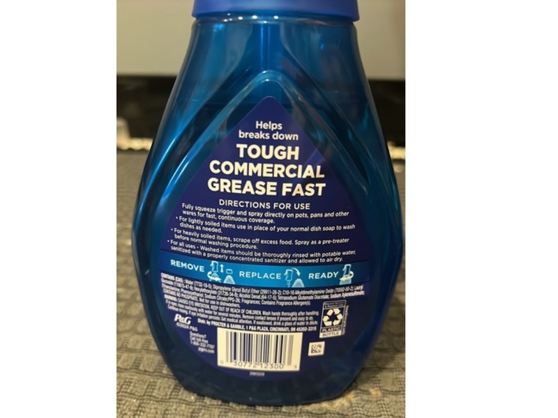 Dawn Professional Heavy Duty Powerwash Commercial Dish Spray, 16 fl oz/473 mL, Pack Of 6