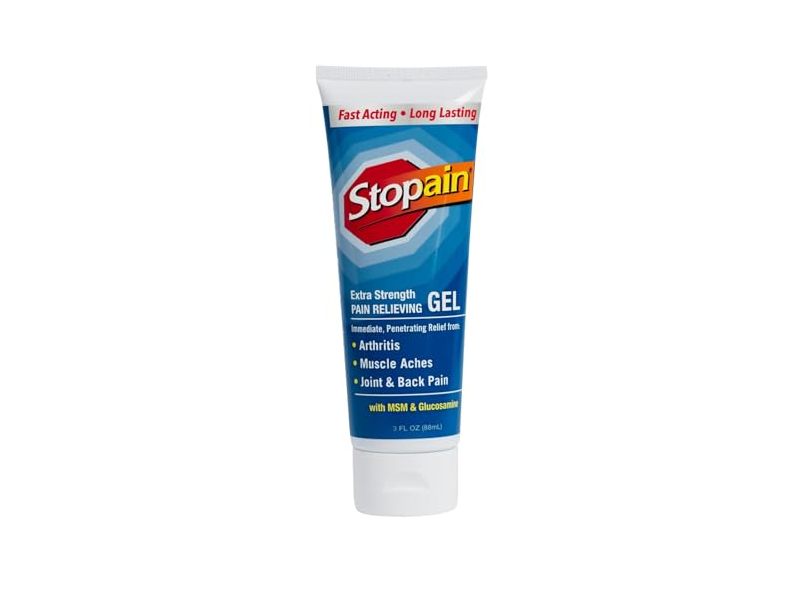 Stopain Extra Strength Pain Relieving Gel, 3 fl oz/88 mL