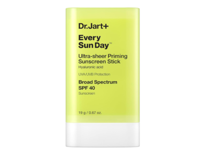 Dr.Jart+ Every Sun Day Ultra-Sheer Priming Sunscreen Stick, SPF 40, 0.67 oz/19 g