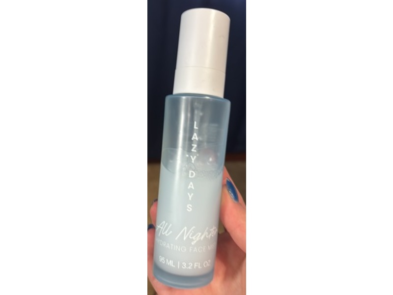 Lazy Days All Nighter Hydrating Face Mist, 3.2 fl oz/95 mL