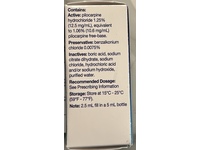 Vuity (pilocarpine HCL solution) 1.25%, 2.5 mL, Allergan (Rx) - Image 4