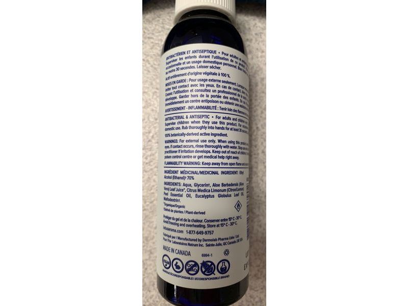 Lotus Aroma Hand Sanitizer Spray, 4 fl oz/120 mL