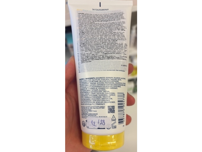 Cerave Invisible Hydrating Sunscreen, Spf 50+, 6 fl oz/177 mL