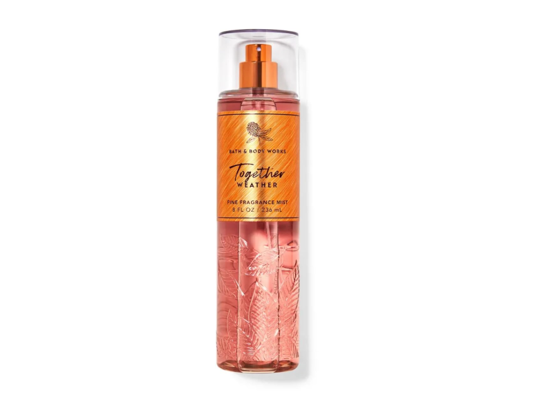 Bath & Body Works Together Weather Fine Fragrance Mist, 8 fl oz/236 mL