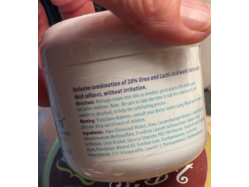 Pedifix Callus Control Foot Cream, 20% Urea, 4 oz/113 g