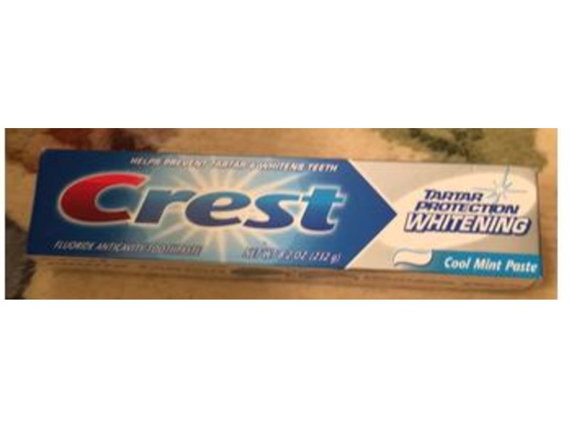 Crest Fluoride Toothpaste, Cool Mint, 8.2 fl oz/232 g