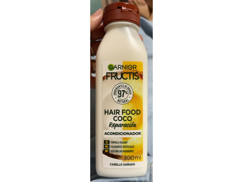 Garnier Fructis Hair Food Repair Conditioner, Coco, 300 mL